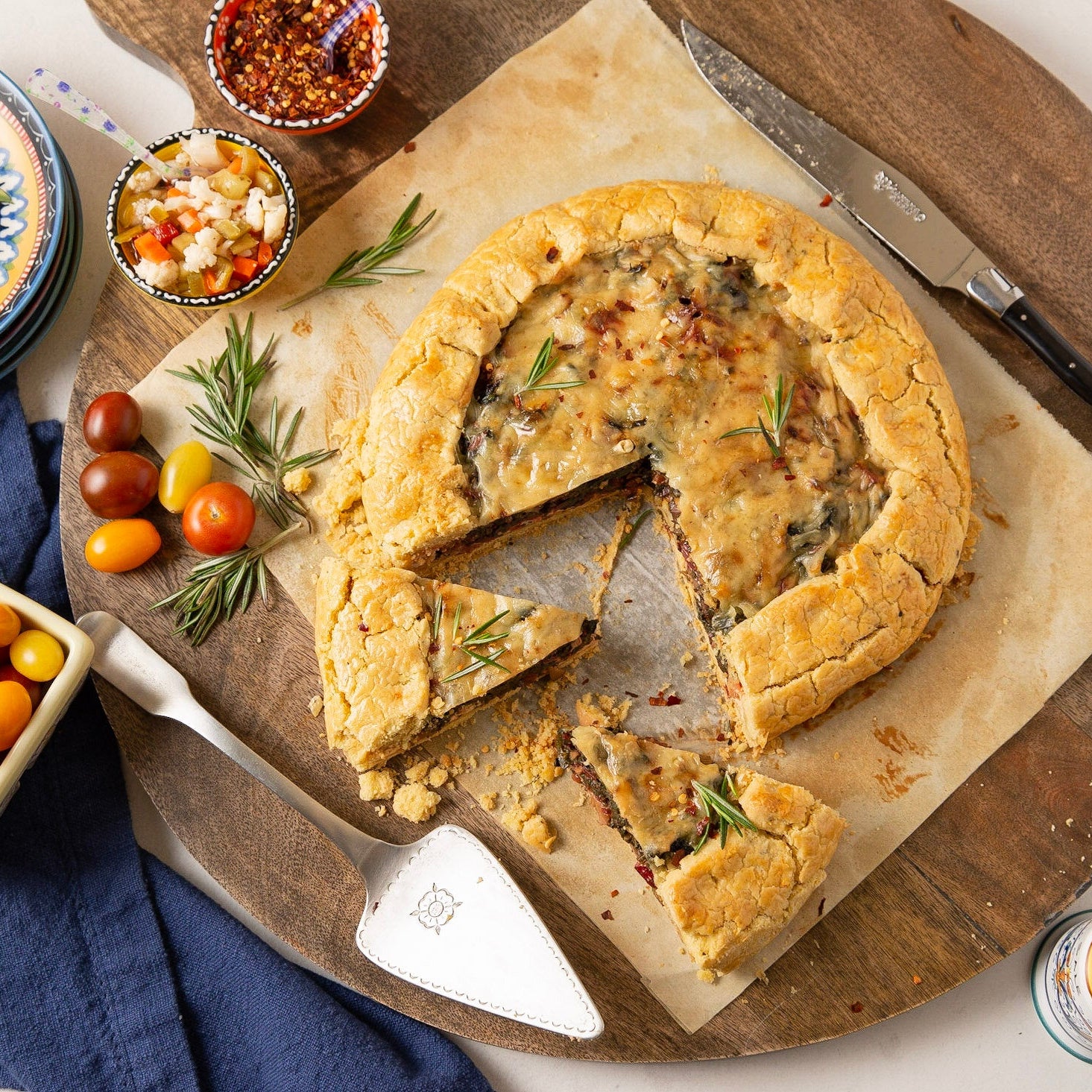 mushroom galette