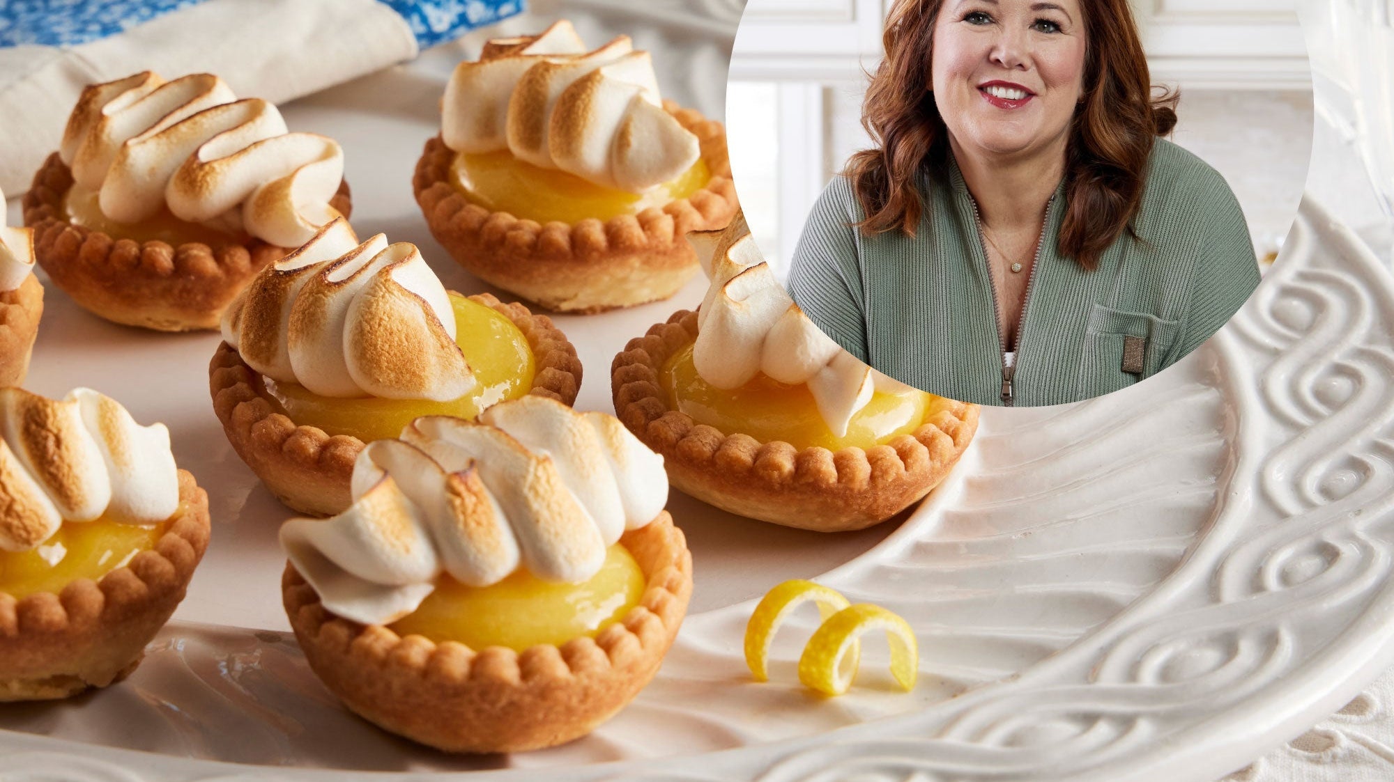 Sweet Bites Lemon Meringue with Mary's Portrait