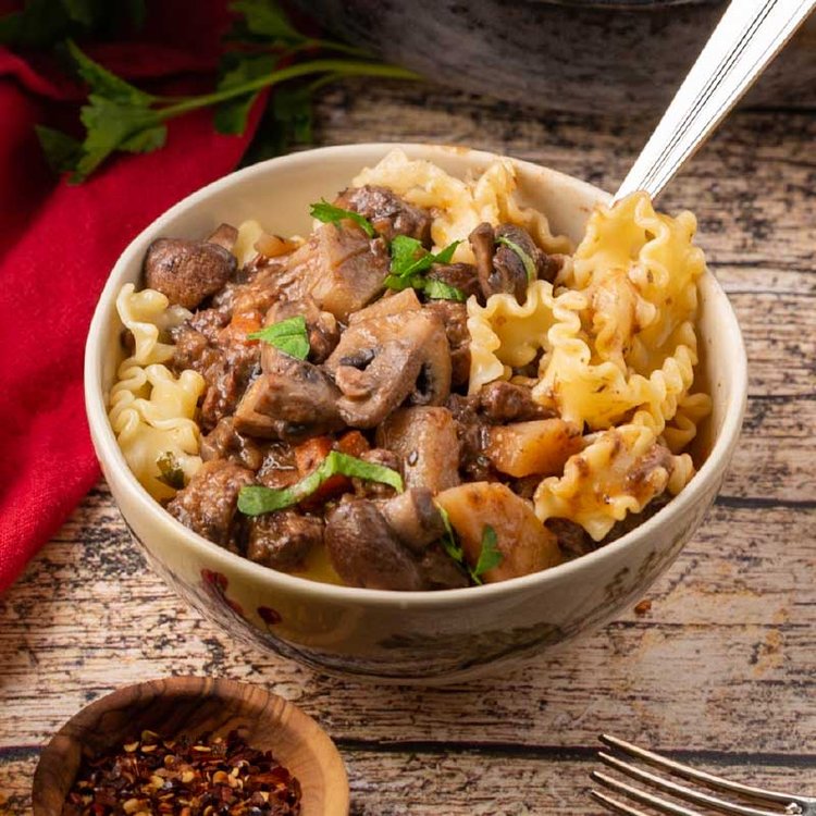 Mary's Beef Bourguignon