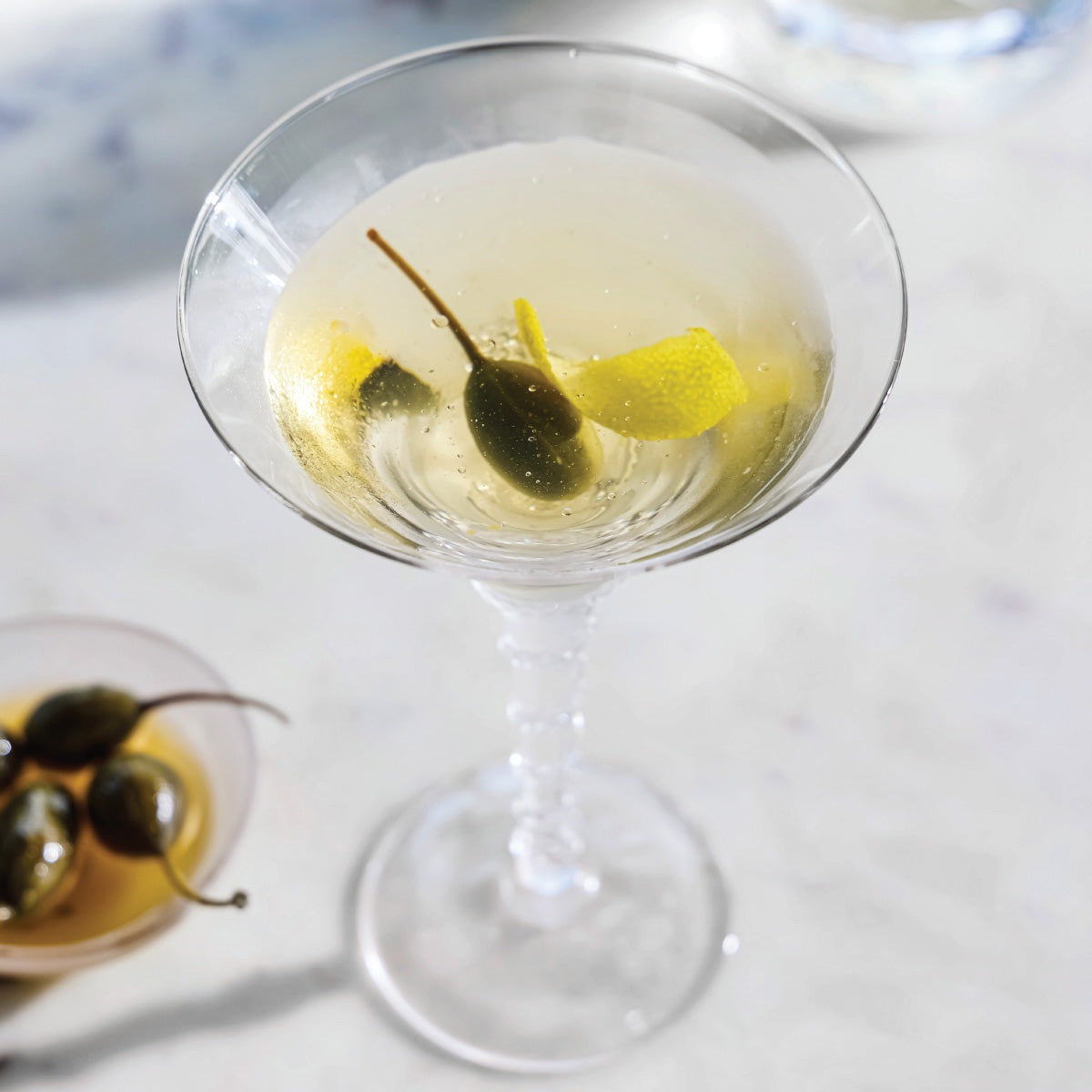 Dirty Vodka Martini with a Twist