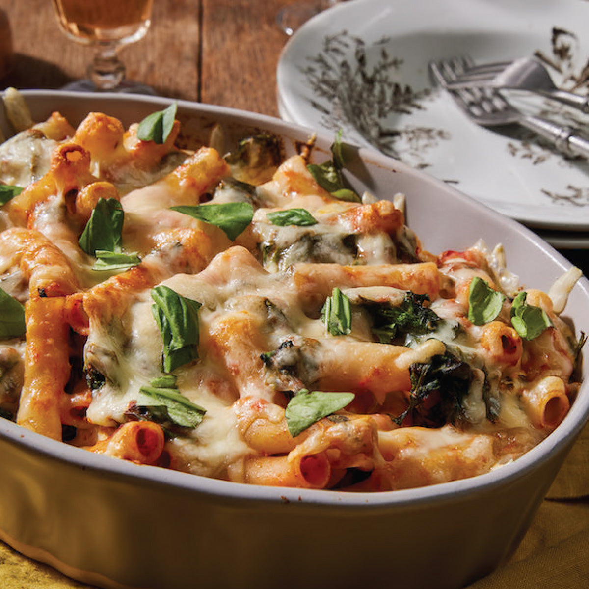 Easy Baked Ziti Casserole Recipe
