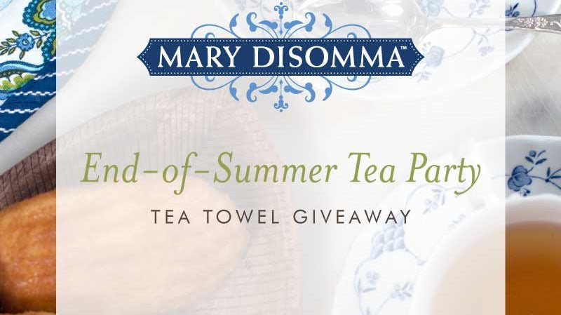 End of Summer Tea party