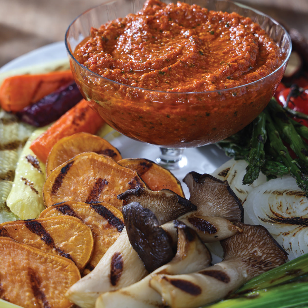 Grilled Vegetable Platter Recipe