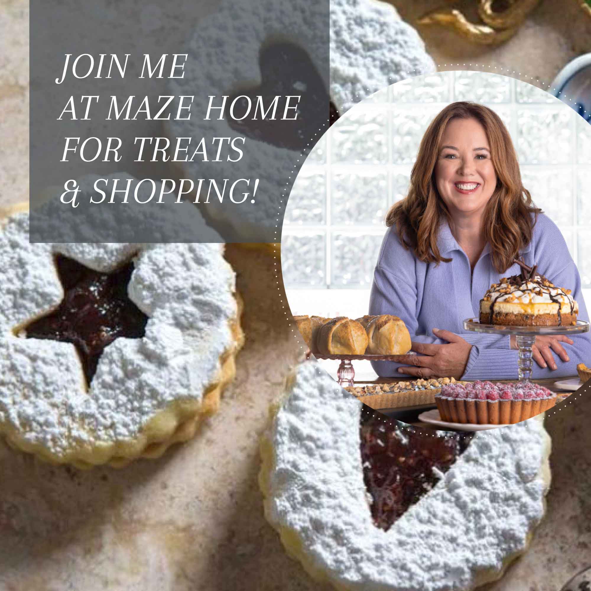 Join Mary DiSomma at Maze Home in Winnetka on December 4, 2025!