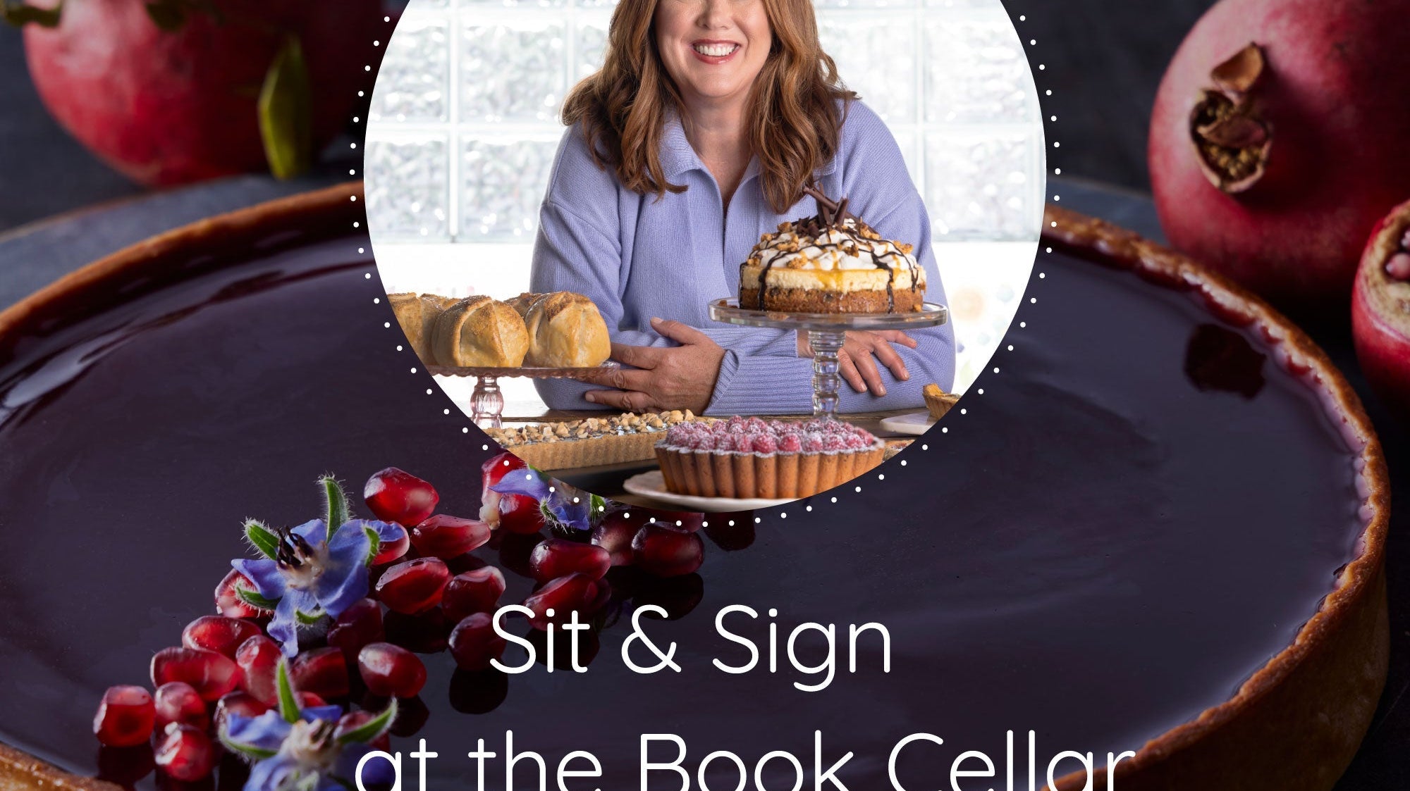 Come join local cookbook author Mary DiSomma for a pie tasting and book signing from 5-7pm at the Book Cellar in Lincoln Square on December 12, 2024!