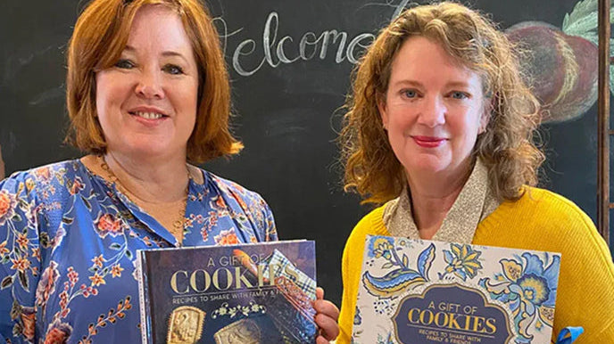 Wednesday Journal Oak Park River Forest, Mary DiSomma Promoting A Gift of Cookies