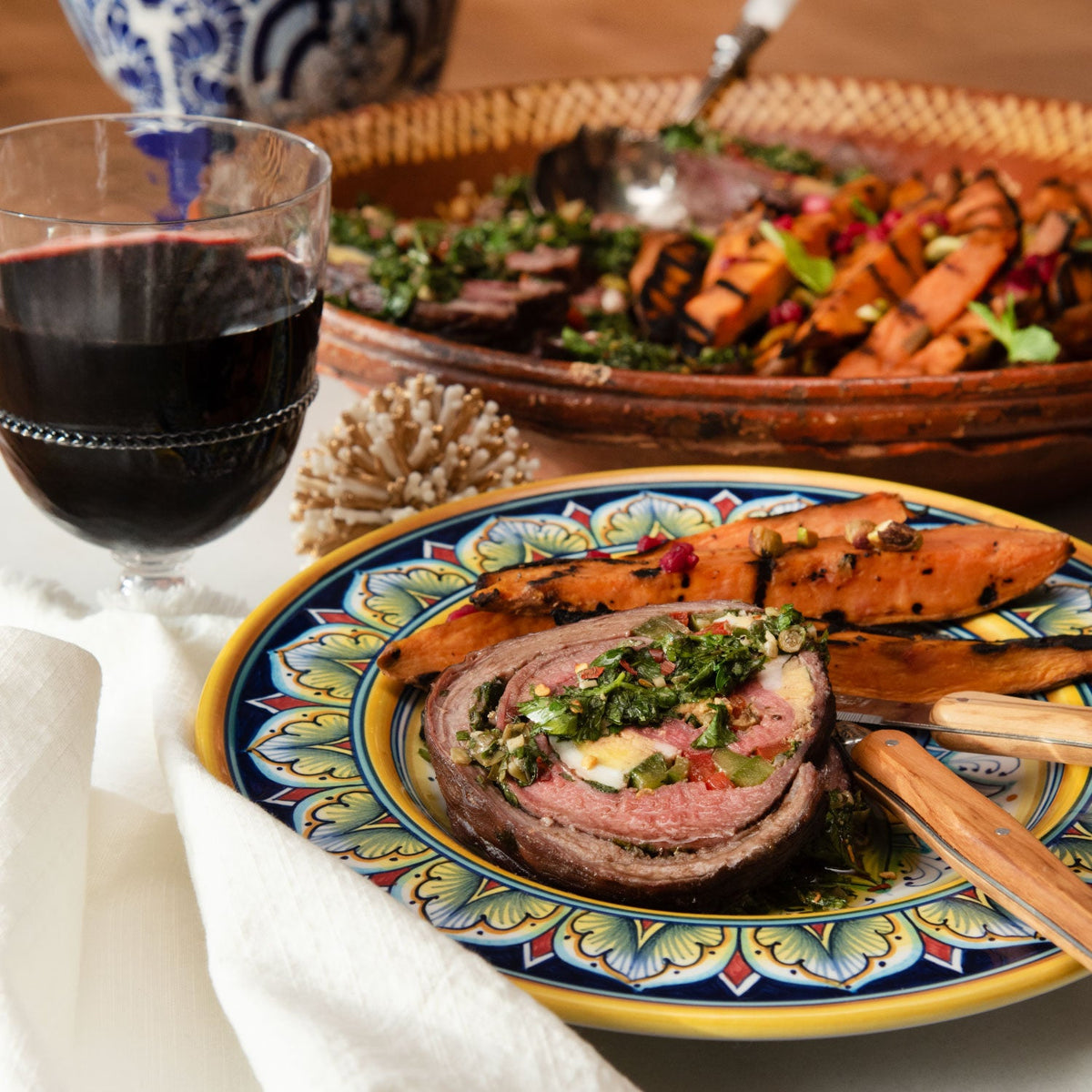 Mary’s Matambre Argentine Stuffed Flank Steak Recipe