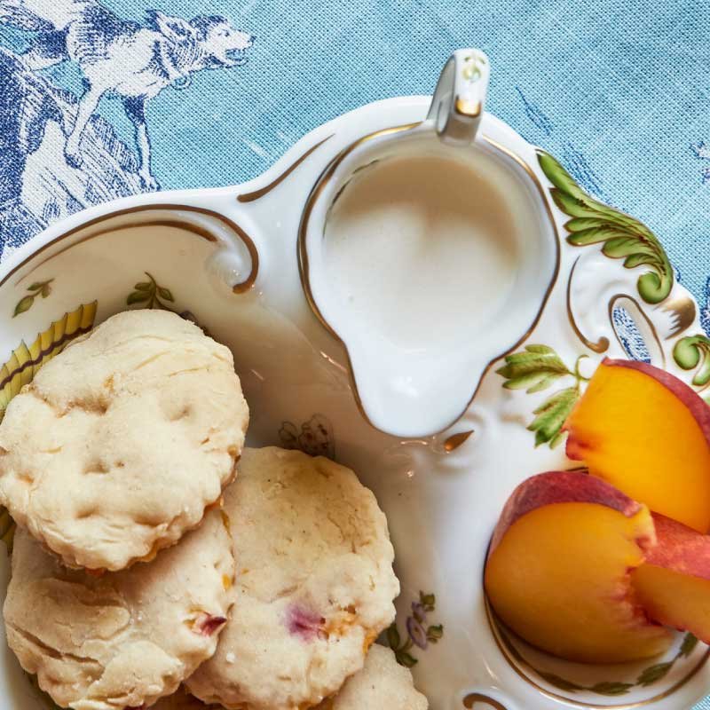 Peaches and Cream Dog Biscuits