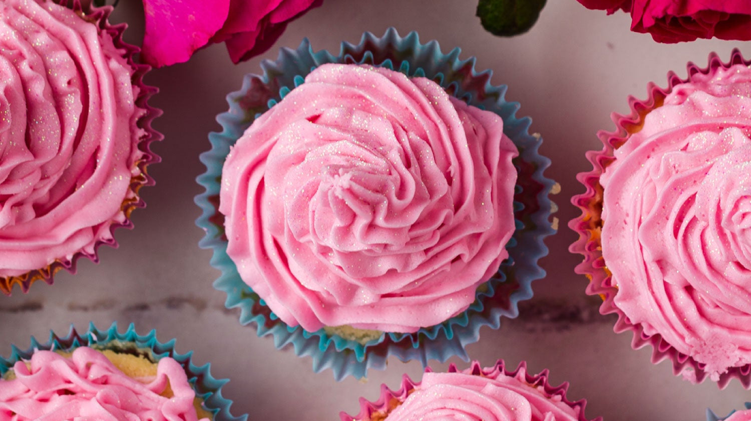 Mary's Delishes Cupcakes Available at Daly Bagel Champagne Week