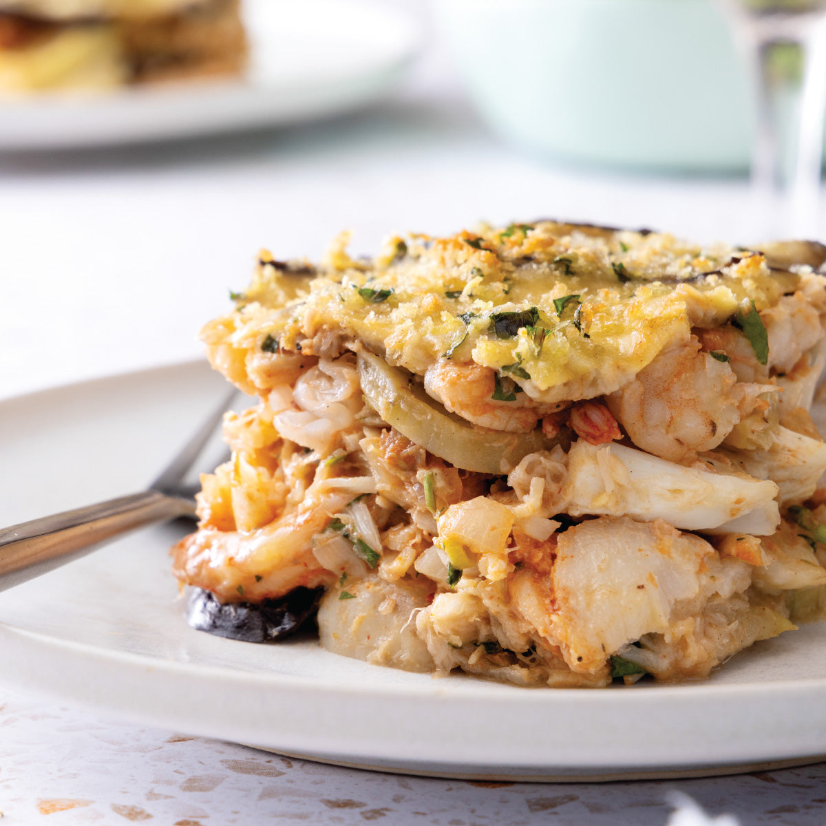 Seafood Moussaka Recipe