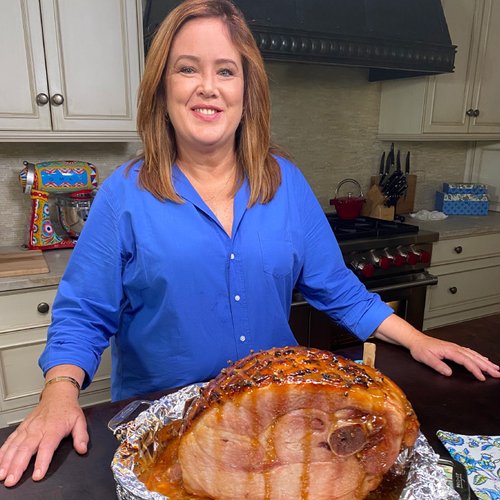 glazed ham