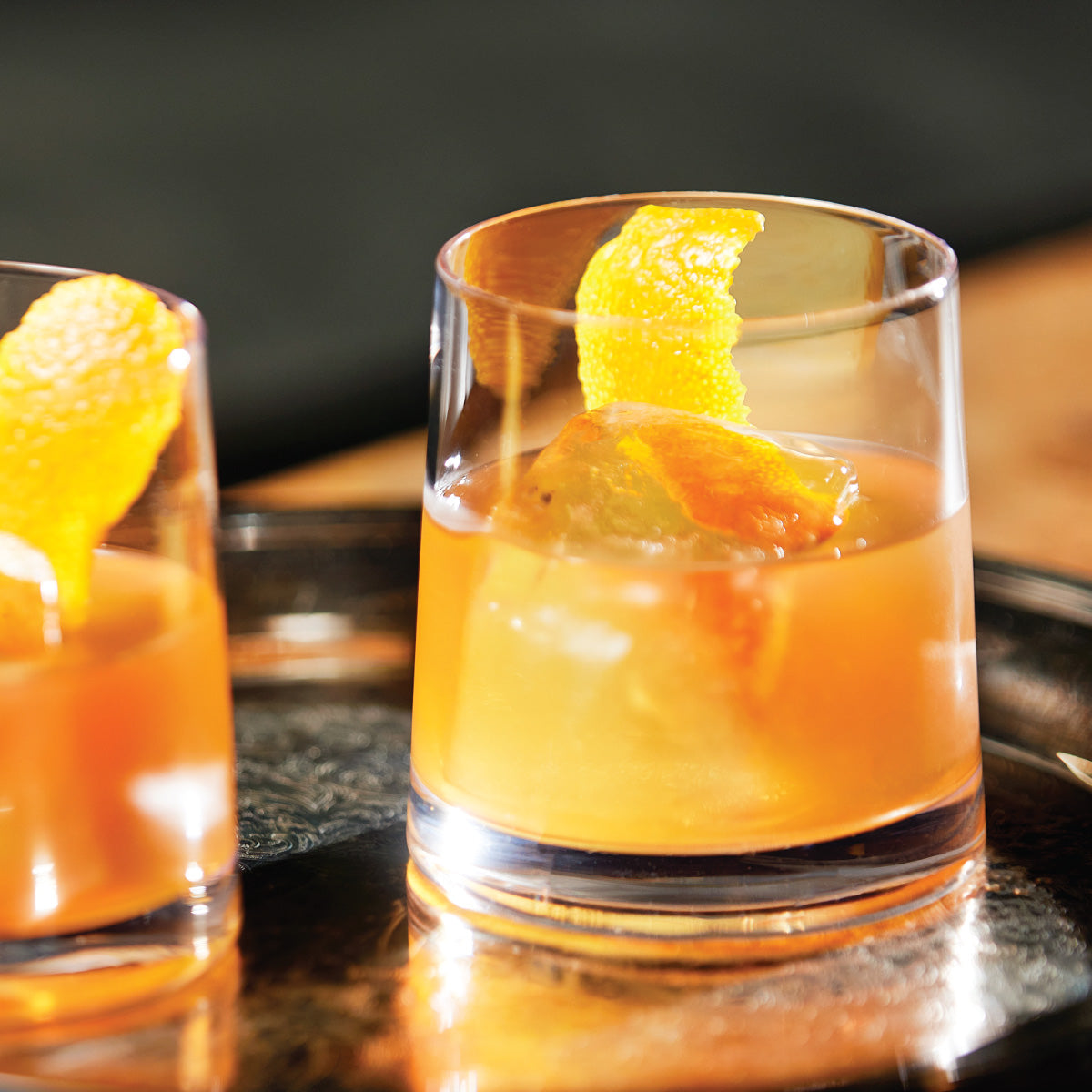 Coconut Bourbon Old Fashioned Cocktail Recipe