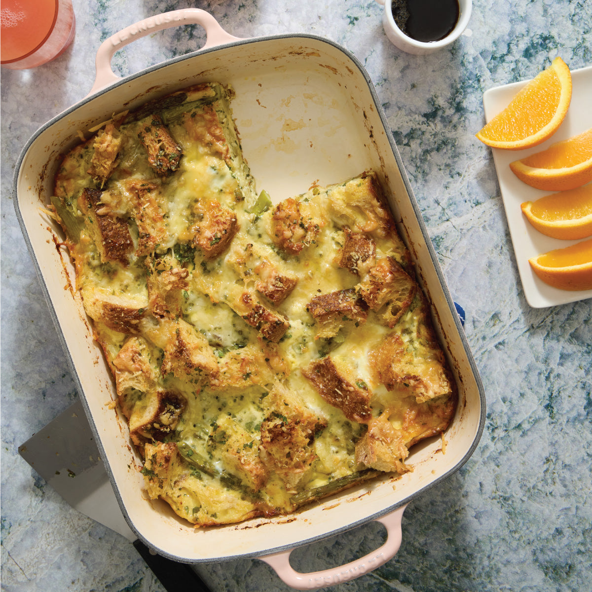 Baked Tortellini Strata