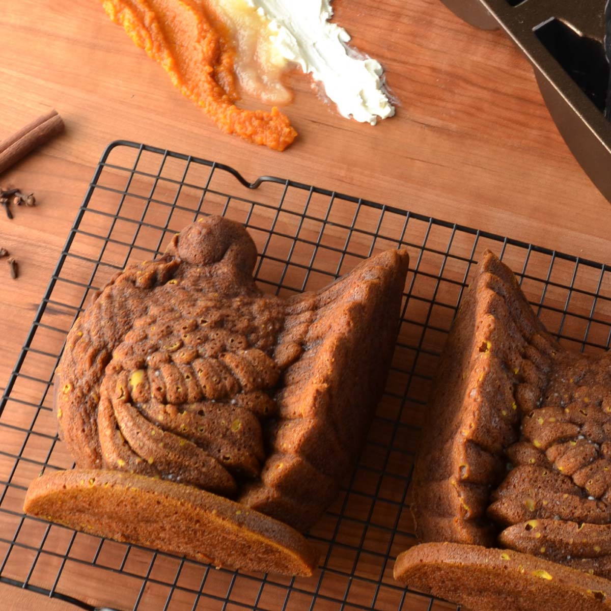 Pumpkin Turkey Cake Recipe
