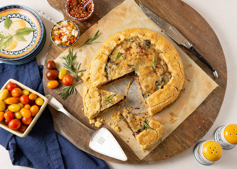 Swiss Chard & Shiitake Mushroom Galette