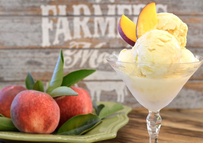 Farmstand Peach Ice Cream