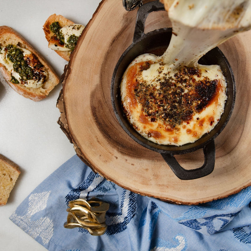 Provoleta (Argentine Grilled Provolone Cheese Dip)