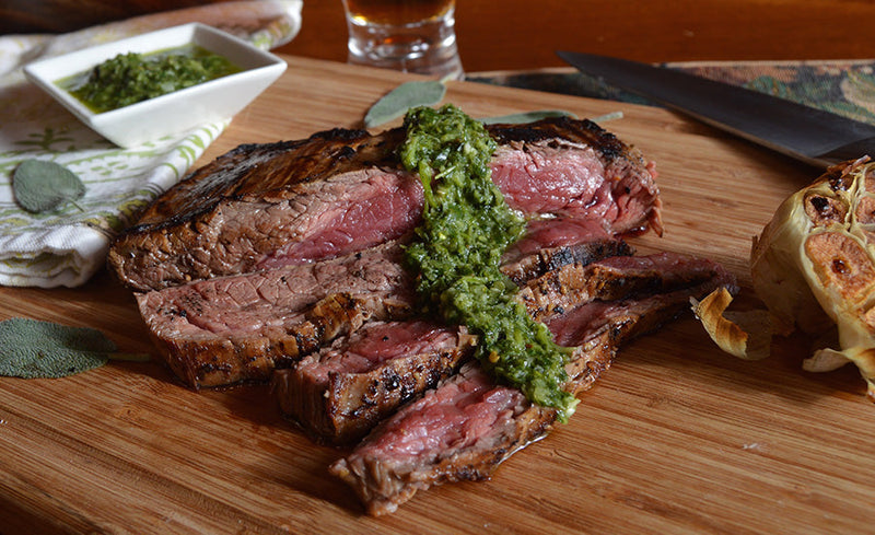 Beer-Marinated Steak