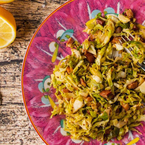 Brussels Sprouts With Crispy Pancetta