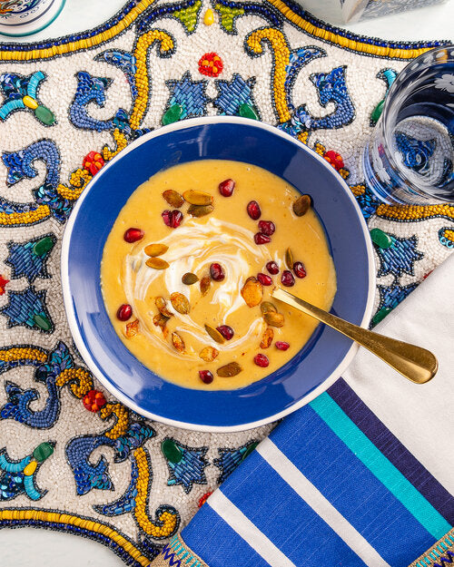 Butternut Squash Bisque With Spiced Pepitas