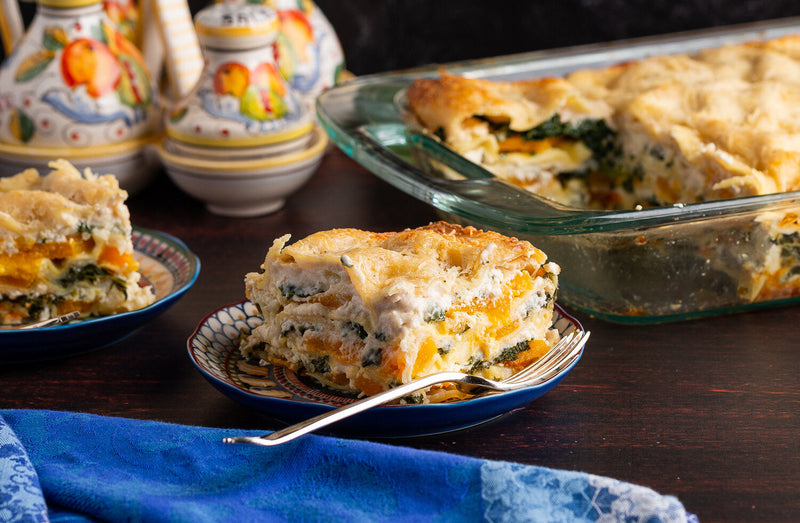 Butternut Squash & Kale Lasagna