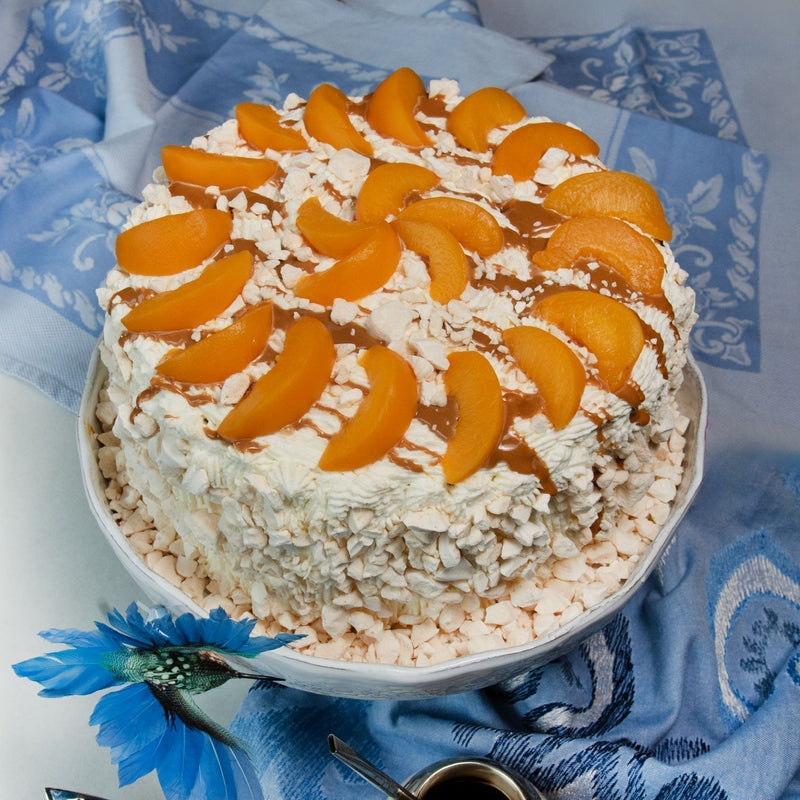 Torta Chaja (Uruguayan Peach Chiffon Cake)