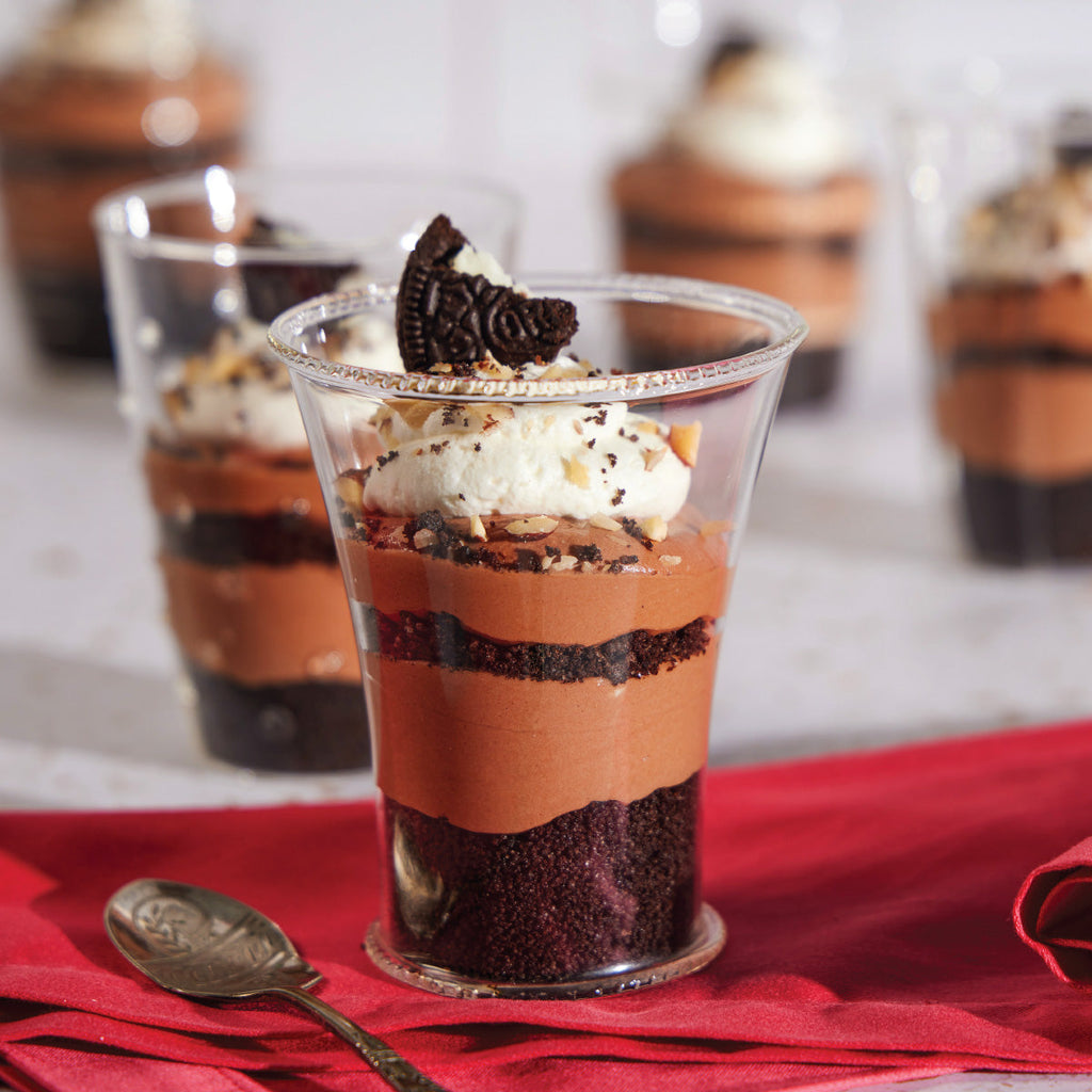 Easy No-Bake Chocolate Nutella Cheesecake Parfait