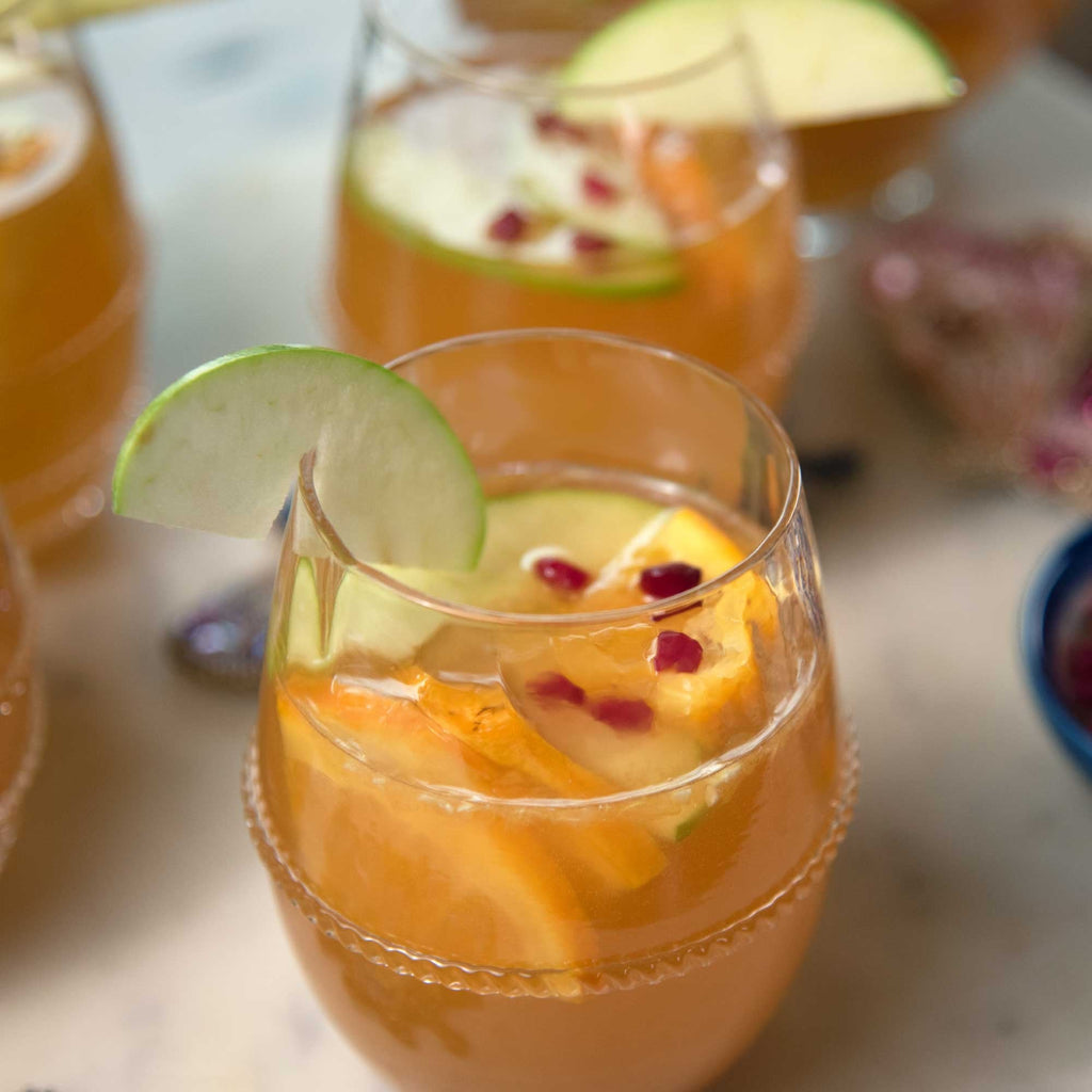 Cinnamon Spice Hard Apple Cider Sangria