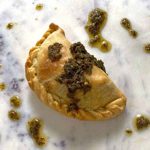 Argentinian Beef Empanadas with Chimichurri