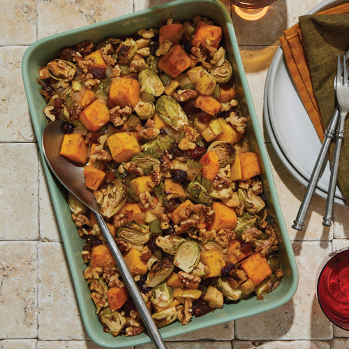 Gluten-Free Fall Vegetable Casserole Recipe with Vegan Variation