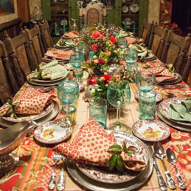 Thanksgiving Table Setting