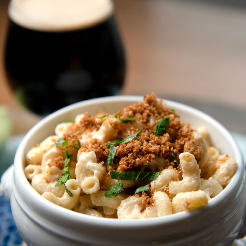 Guinness Mac and Cheese with Irish Cheddar Cheese