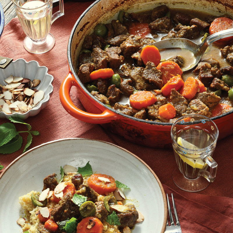 Lamb Tagine with Preserved Lemon & Olives
