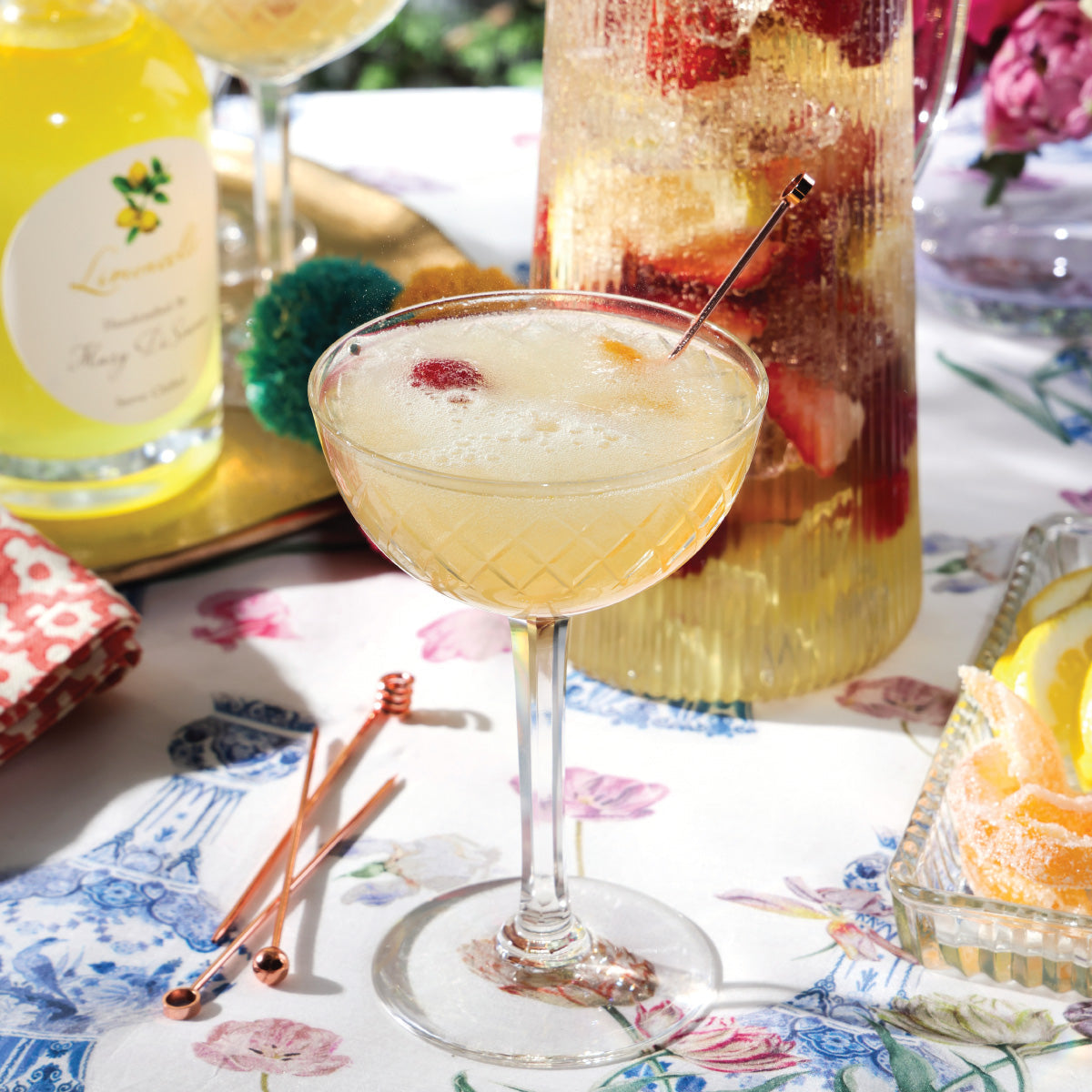 Homemade Limoncello Sangria