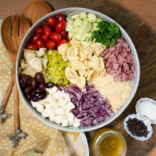 Luigi’s Antipasto Tortellini Pasta Salad