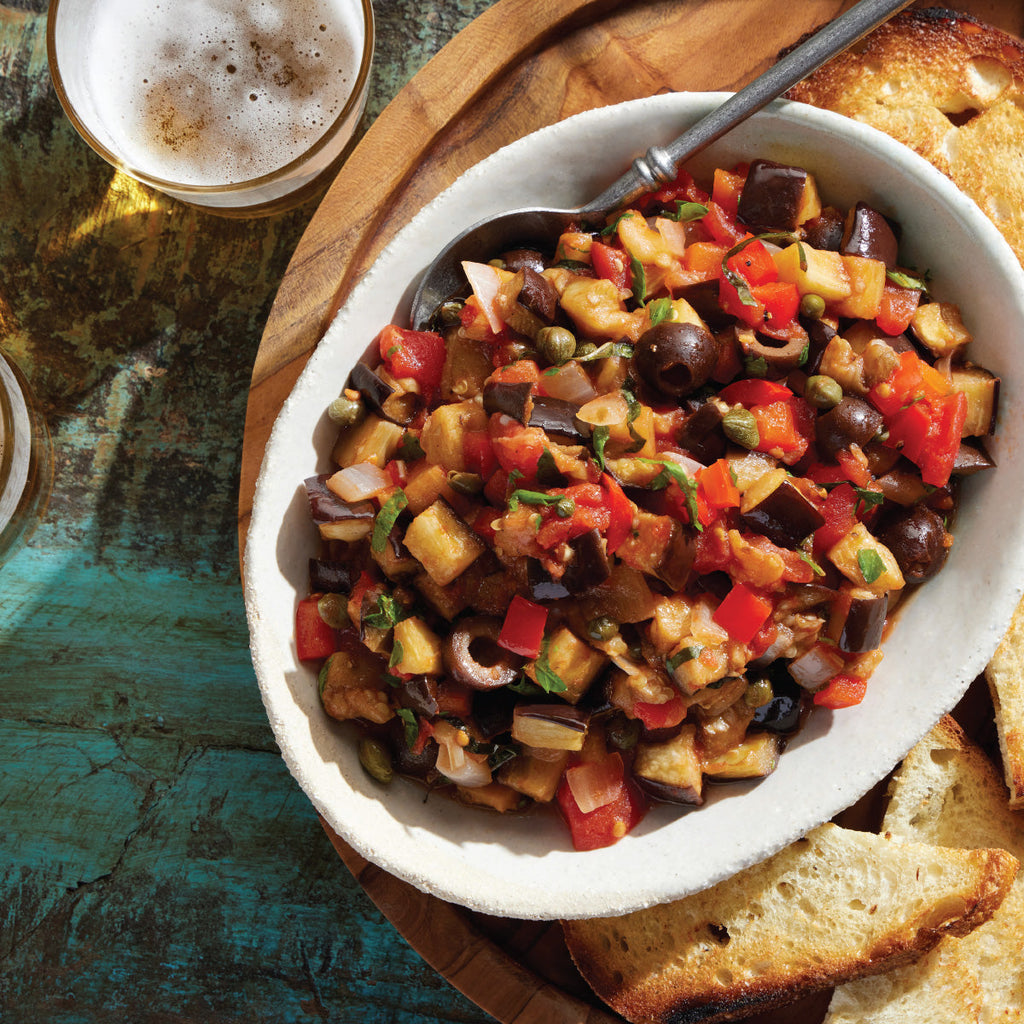 Mary’s Easy Eggplant Caponata Appetizer Recipe