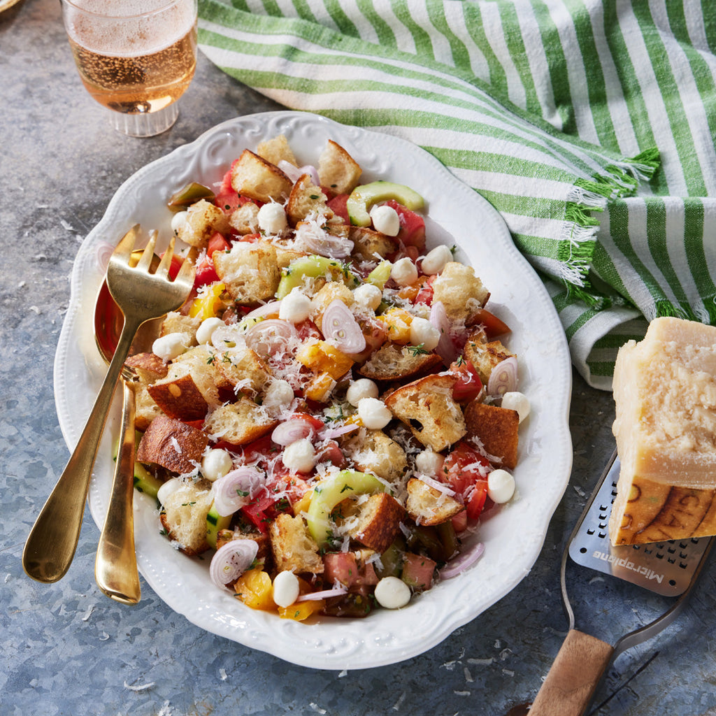 Mary’s Heirloom Tomato Panzanella Salad