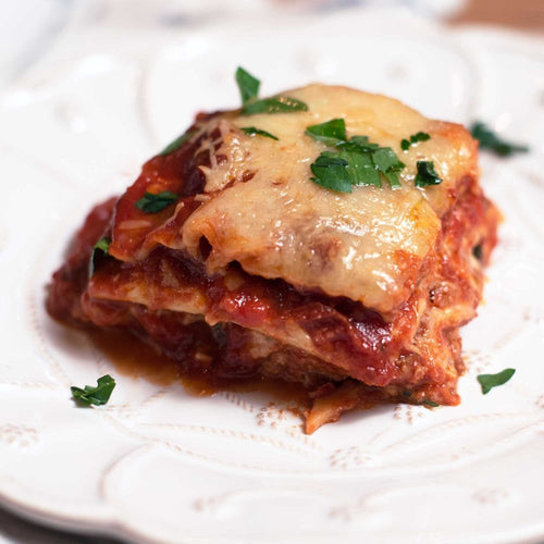 Mom’s Homemade Lasagna with Homemade Sunday Meat Gravy