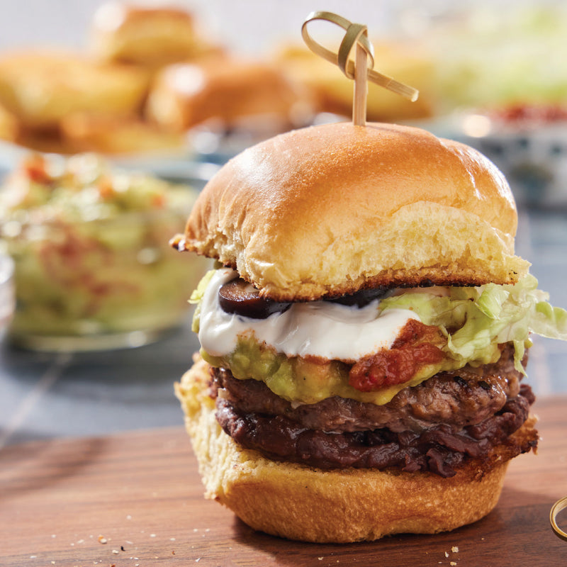 Southwest Cheeseburger Slider