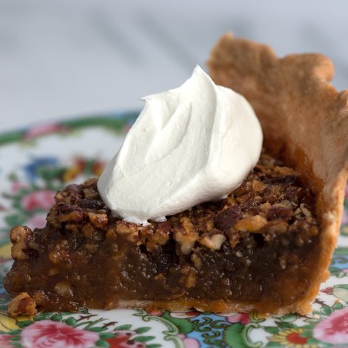 Sweet Potato Bourbon Pecan Pie