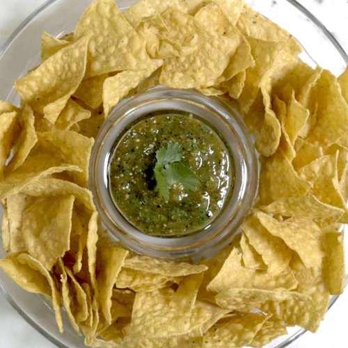 Norma’s Roasted Tomatillo Salsa