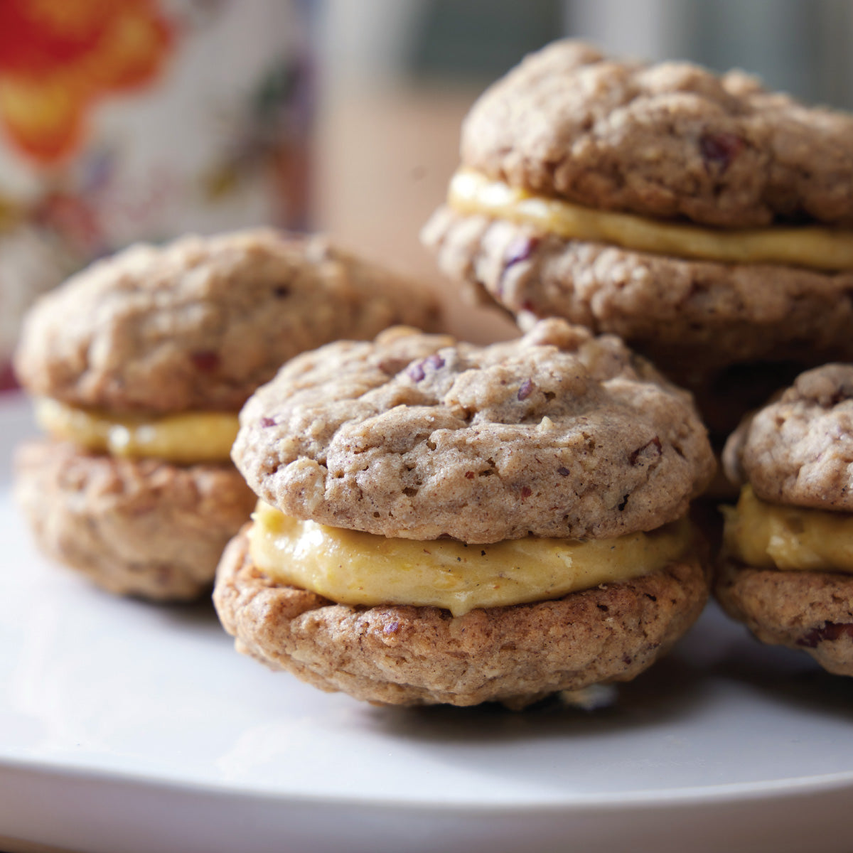 Oatmeal Cookie Recipe with Pumpkin Cream Filling  