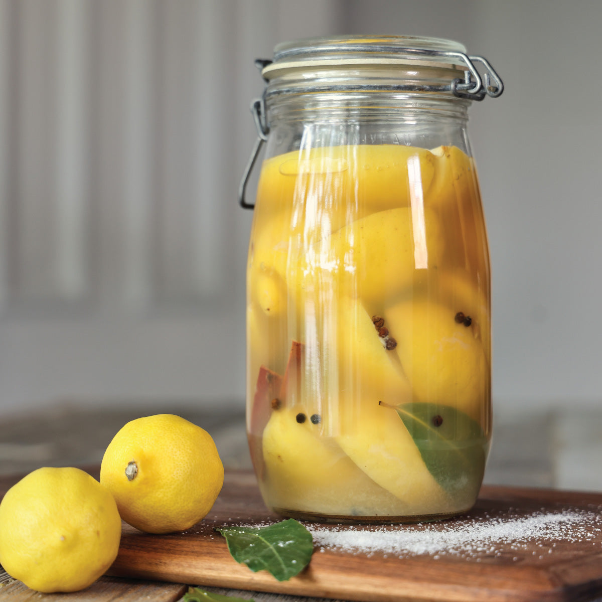 Preserved Lemons Recipe with Salt and Citrus