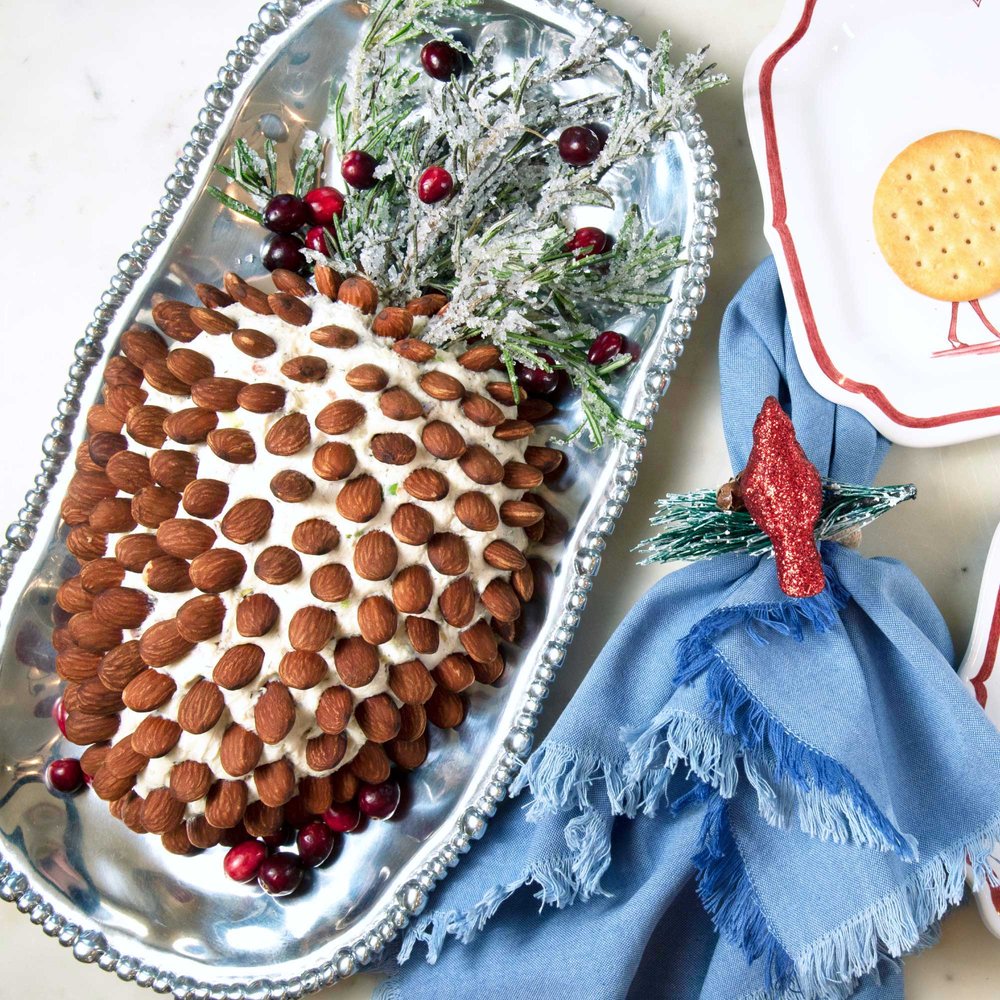 Pine Cone Cheese Ball Recipe and How-to