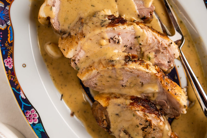 Pork Roast With Pink Lady Apples