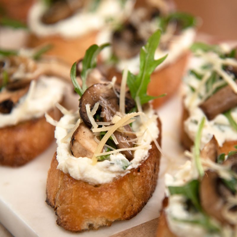 Mushrooms Crostini