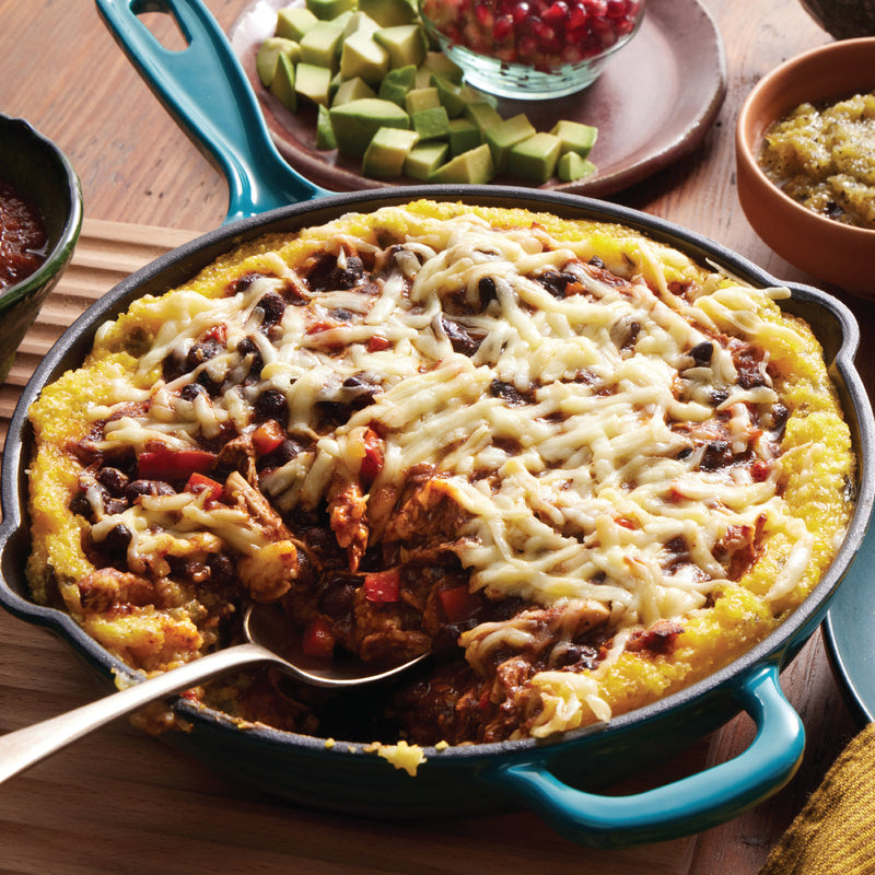 Tamale Pie with Cornmeal Crust