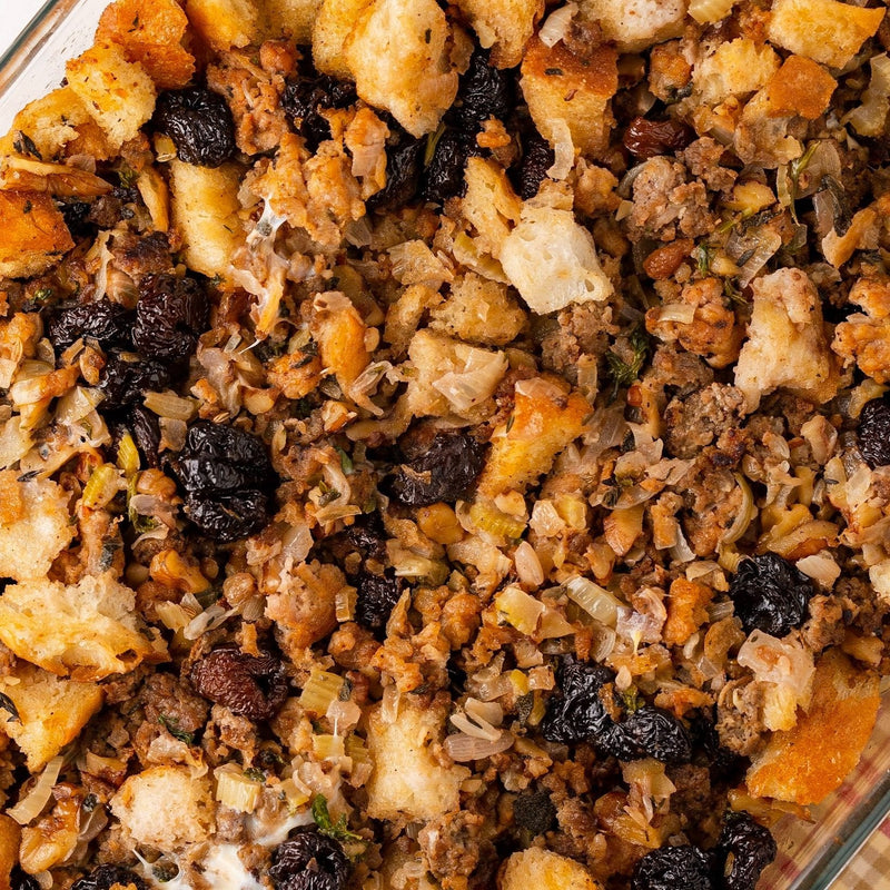Bud’s Country Stuffing With Cherries & Walnuts