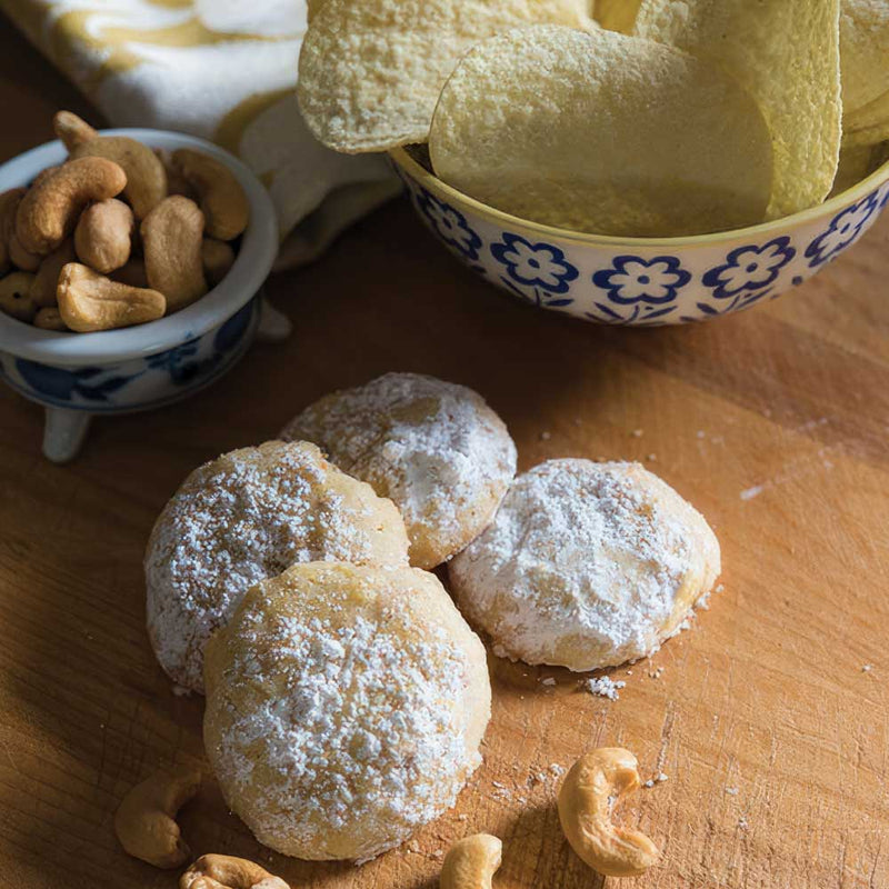 Cashew Potato Chip Cookies