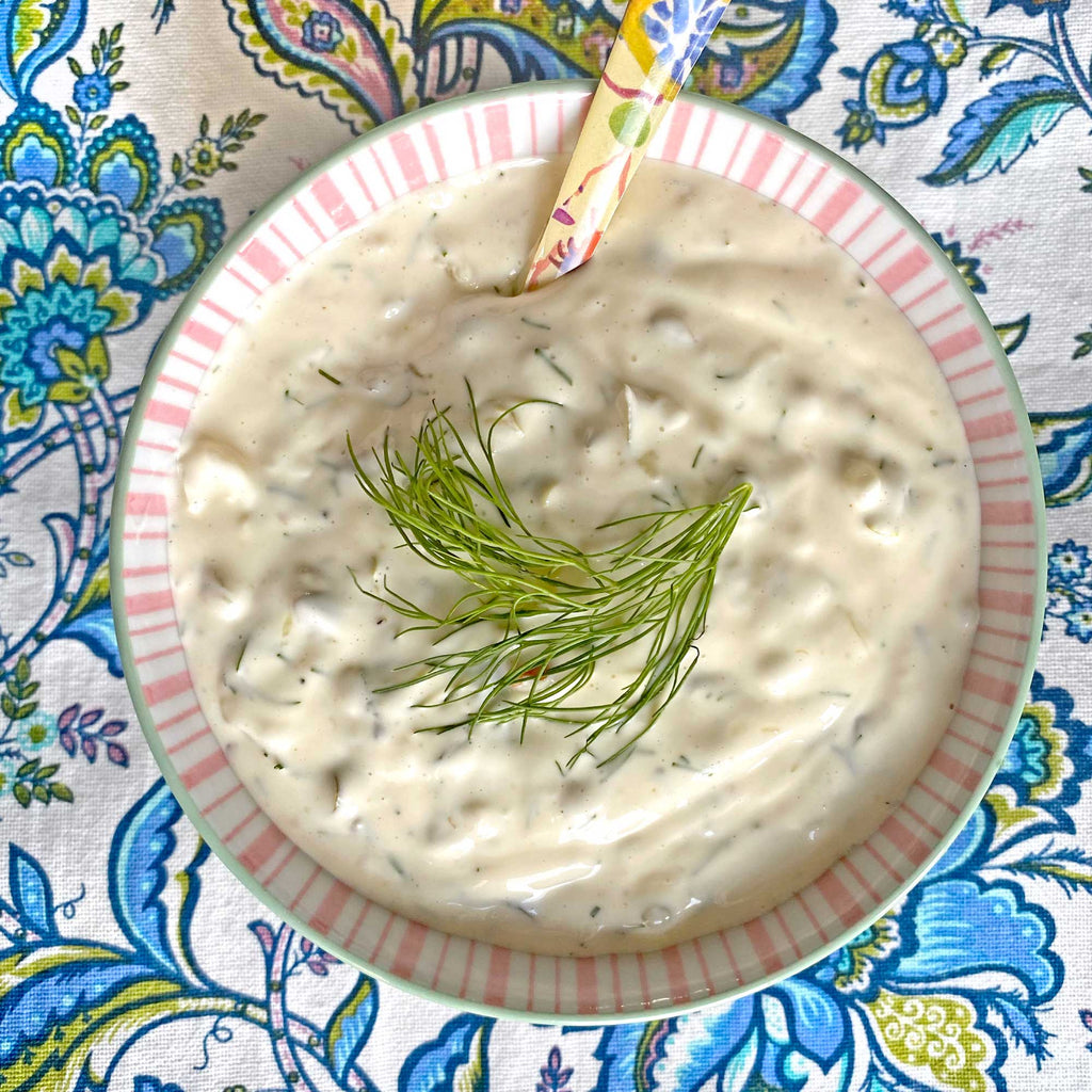 Mary’s Easy Homemade Tartar Sauce with Fresh Dill